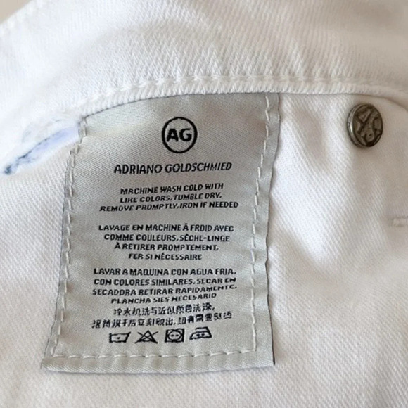 Ag Adriano Goldschmied The White Distressed Sadie Short - Picture 11 of 16